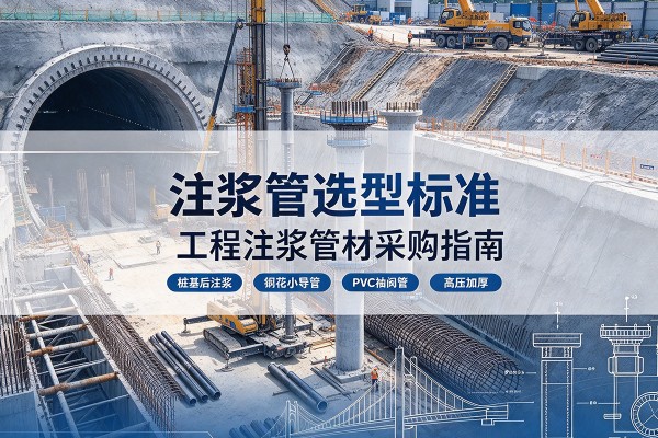 鄞州注浆管选型标准