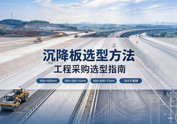 鄞州沉降板选择方法