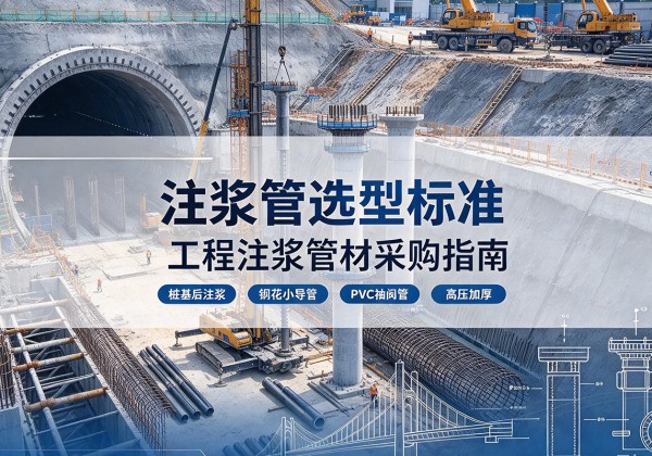 鄞州注浆管选型标准
